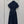 LV 25 Luxury Denim Dress Blue Smoky Blue Cotton