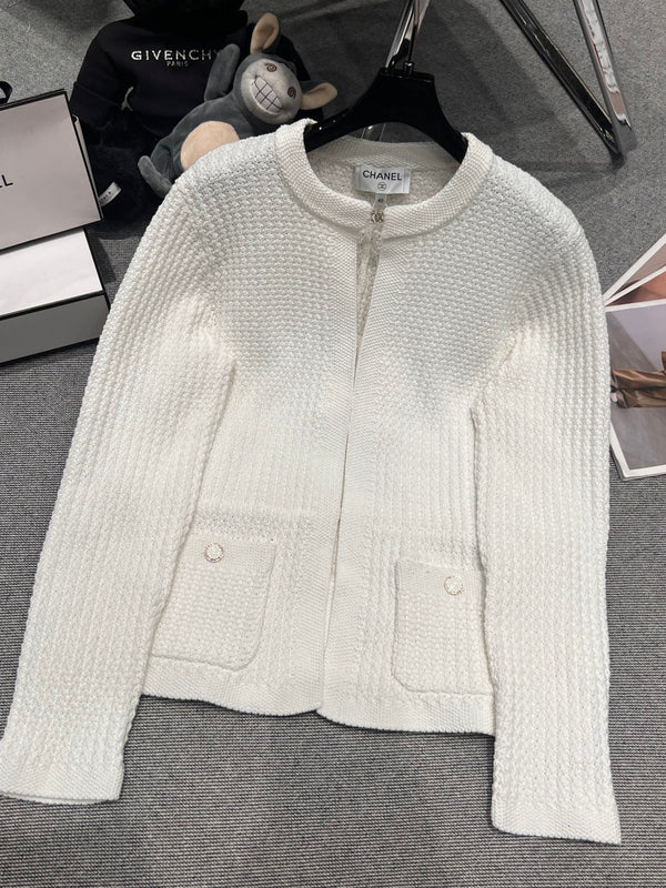 Chanel 2026 Knit Cardigan Wool Cashmere