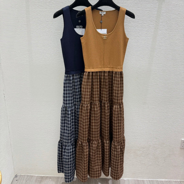 CC 2026 Knitted Vest Dress Polyester 633345