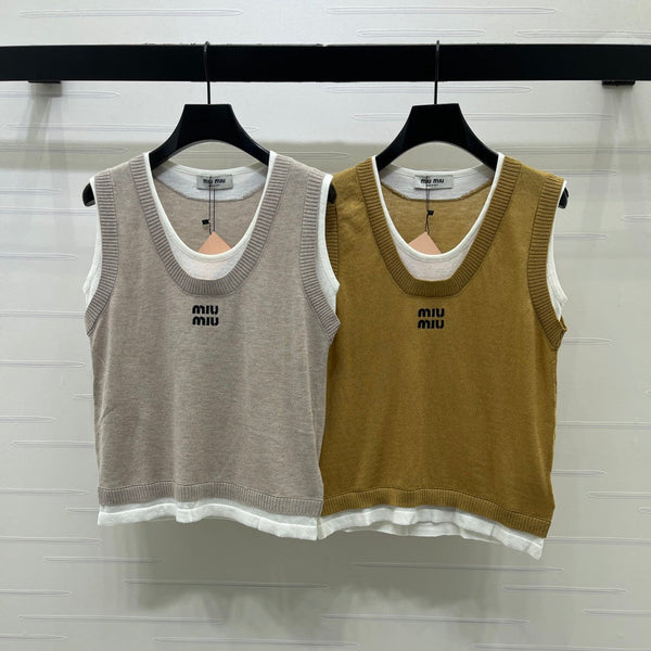 Miu 2026 Vest Shirt Wool 643214