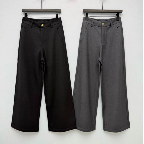 CC 26s High-Waisted Wide-Leg Pants Polyester 425196