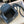 HM Mini Lindy 20cm Blue Agate Clemence Leather