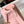 HM Mini Lindy 20cm Pink Clemence Leather