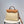 Herbag 31 Toile Light Beige Canvas Gold Cowhide Leather