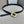 BV Square Buckle Belt 2cm Black Cowhide 211340
