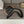 Mini Gate Dual bag in soft calfskin and jacquard Black and Tan smooth caflskin
