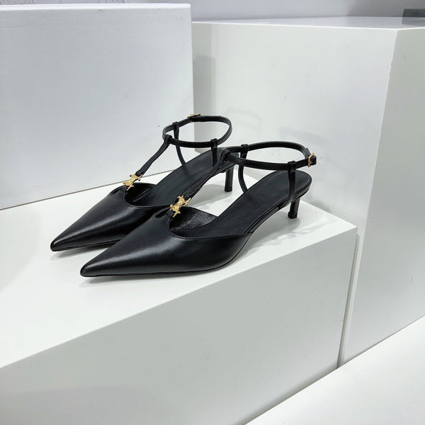 cl kitten t-bar 75 black calfskin
