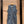 LV Denim Fabric Double Head Zipper Dress Black Blue Cotton