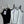 Celine 25 Beaded Camisole White and Black Cotton