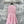LV 25 Coin Letter Jacquard Pattern Decoration Dress Black Pink Poliester
