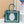CD Dioramour Book Tote Teal Green Dior Oblique Embroidery with White Lace