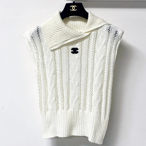 CC 2026 Knit Sweater Vest Laine Wool 315615