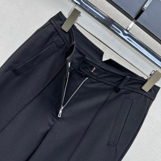 HM 26 High-waisted Casual Straight-Leg Trousers in Cotton