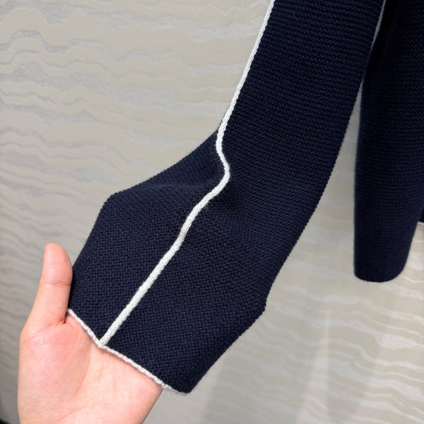 CC 2026 Sweaters Navy Wool 413034