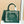 CD Book Tote Medium Pride and Prejudice Green Embroidery Canvas 159367