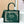 CD Book Tote Medium Pride and Prejudice Green Embroidery Canvas 159367