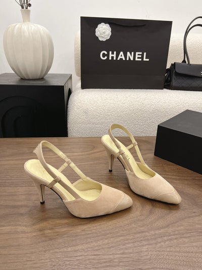 CC 2026 Slingback 90mm Suede Sheepskin 191448