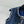 CC Round-Neck Vest Jacket Gold Buttons Dark Blue Tweed 417313