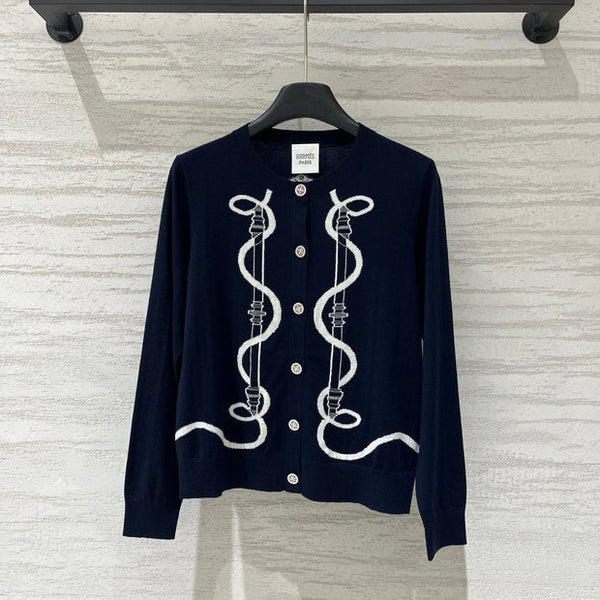 HM 2026 "Ferronnerie" Long-sleeve Cardigan Wool 800302