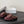 CC 26S Shearling Trim Mules Burgundy Gold Suede 127801