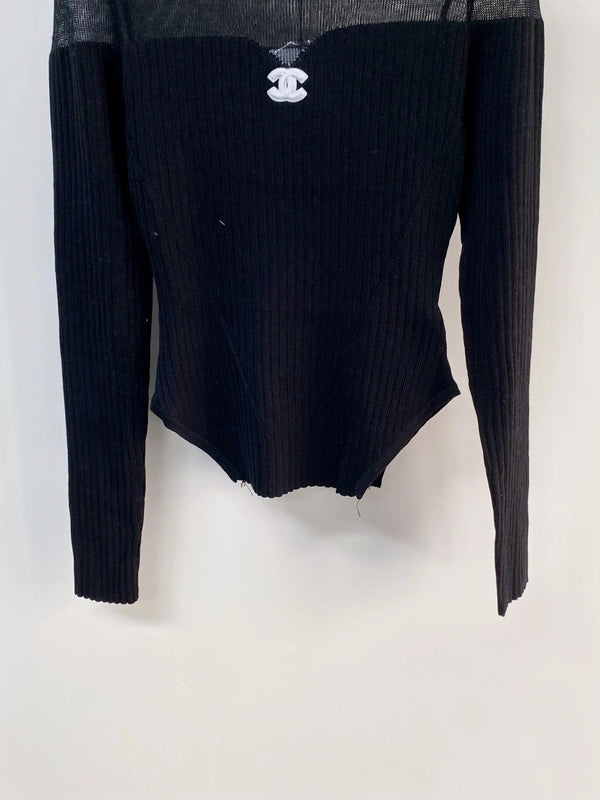 Chanel 2026 Long-Sleeve Top Wool 166733