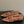 LP POINTED-TOE BALLET FLATS 25S IN ORANGE LAMBSKIN