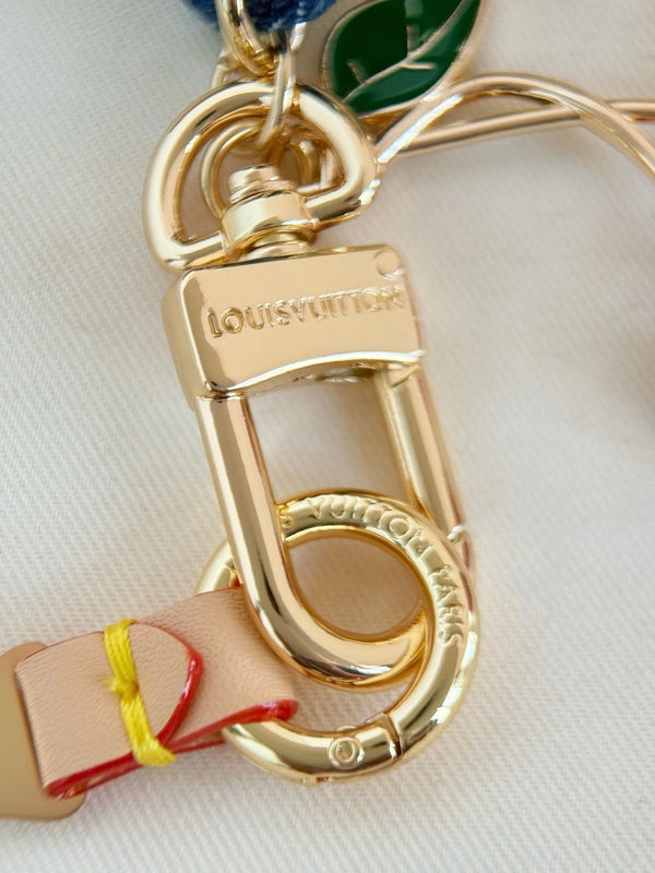 Louis Vuitton x Takashi Murakami Denim Cherry Charm