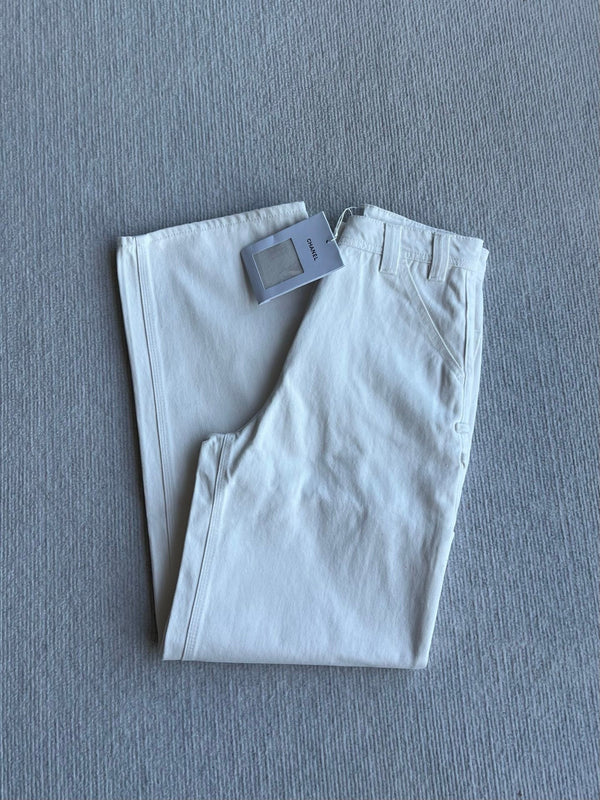 Chanel 2026 Jean Blue and White Cotton 360032