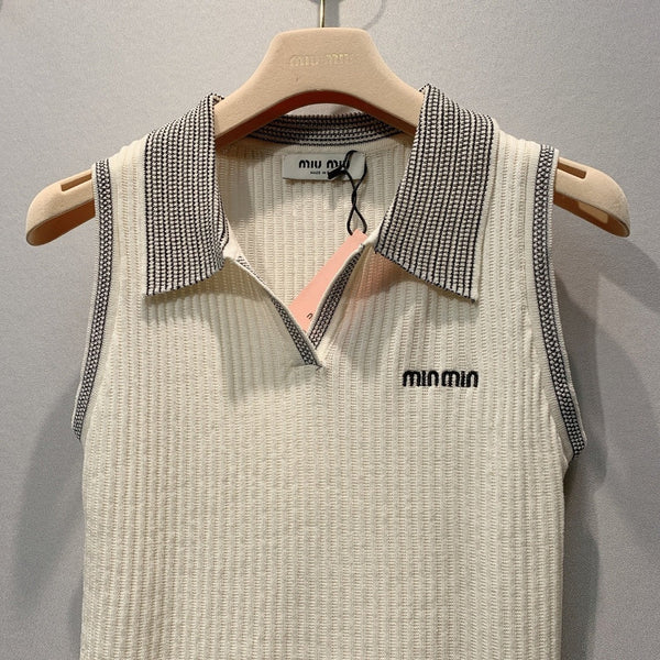 Miu 2026 Knit Vest Wool 400348