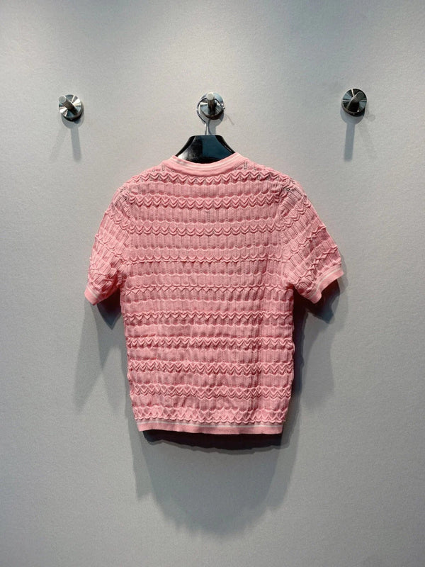 CC 2026 Openwork Knit Sweater Cardigan 402075