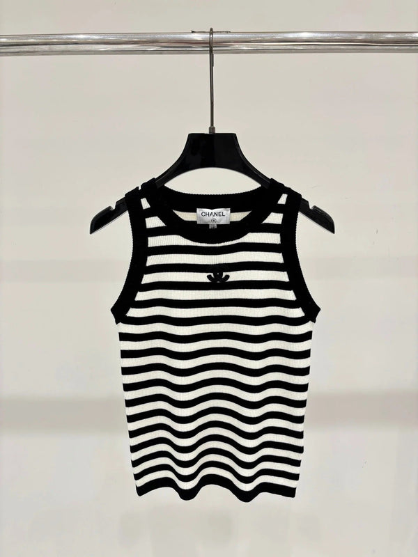 CC 2026 Striped Vest Wool 413791