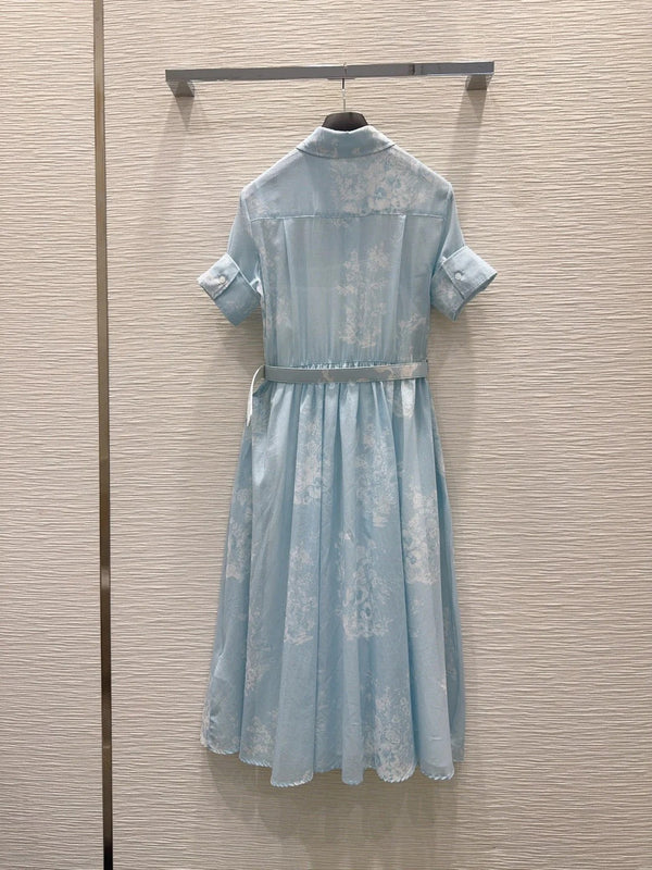 CD 2026 Dress Blue Cotton 627310