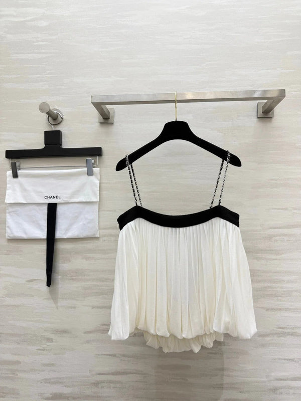 CC 2026 Camisole Black White Cotton 666374