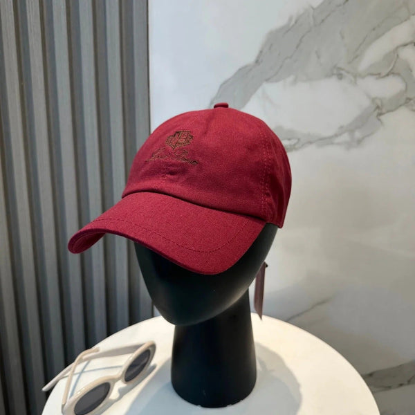 LP Baseball Cap Cotton With Brown Logo 268957