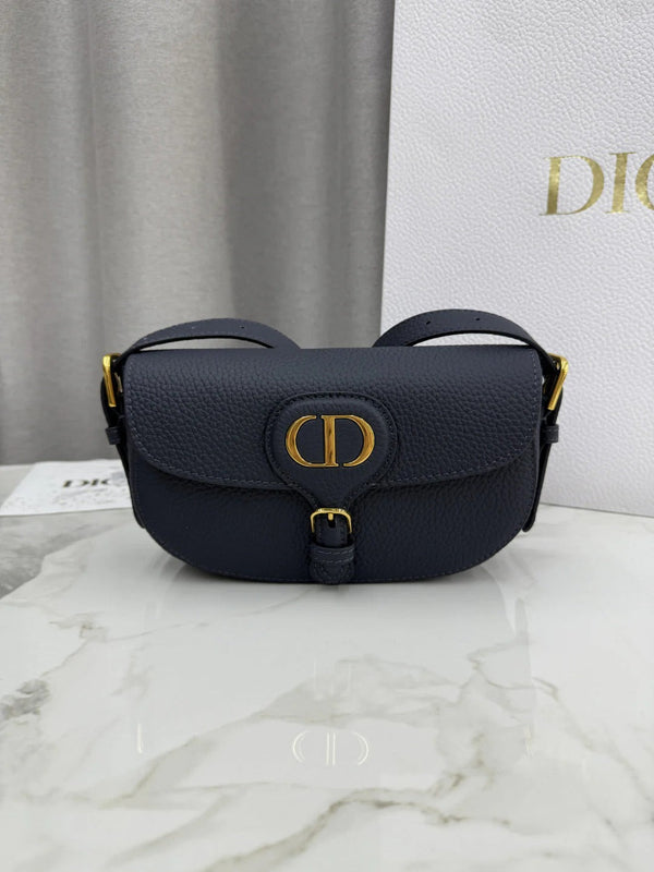 CD 2026 Bobby East-West Bag 21cm Multicolors Fabric and Grained Calfskin