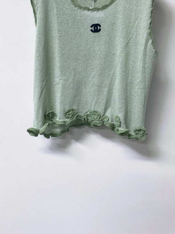 CC 2026 Vest Green Wool 772856