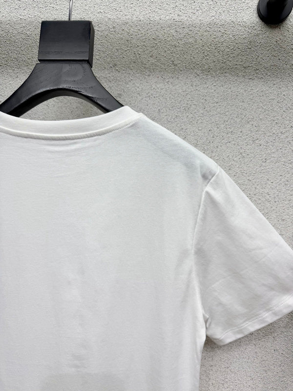 CD Vest Shirt White Cotton 400997
