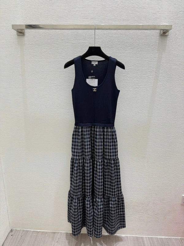 CC 2026 Knitted Vest Dress Polyester 633345