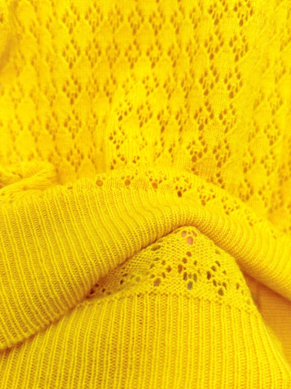 Miu 2026 Shirt Yellow Wool 644462