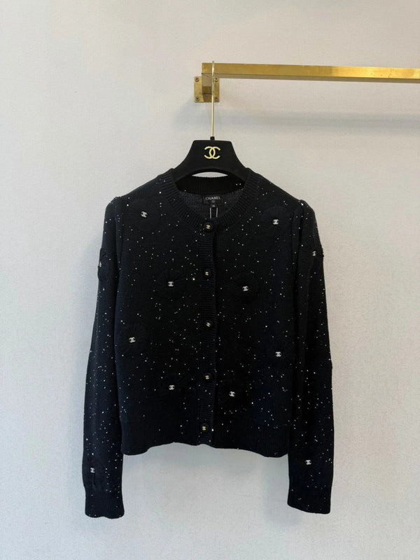 Chanel 2026 Flower Knit Cardigan Wool 423077