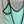 CC 2026 One-piece Swimsuit Mint Green mix Black Cotton 650604