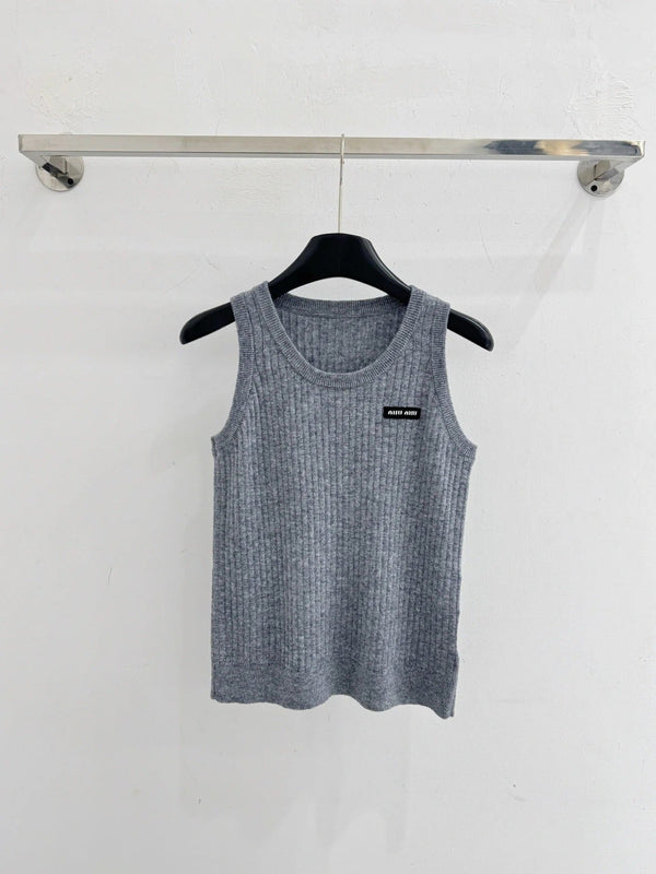 Miu 2026 Knit Vest Wool 647897