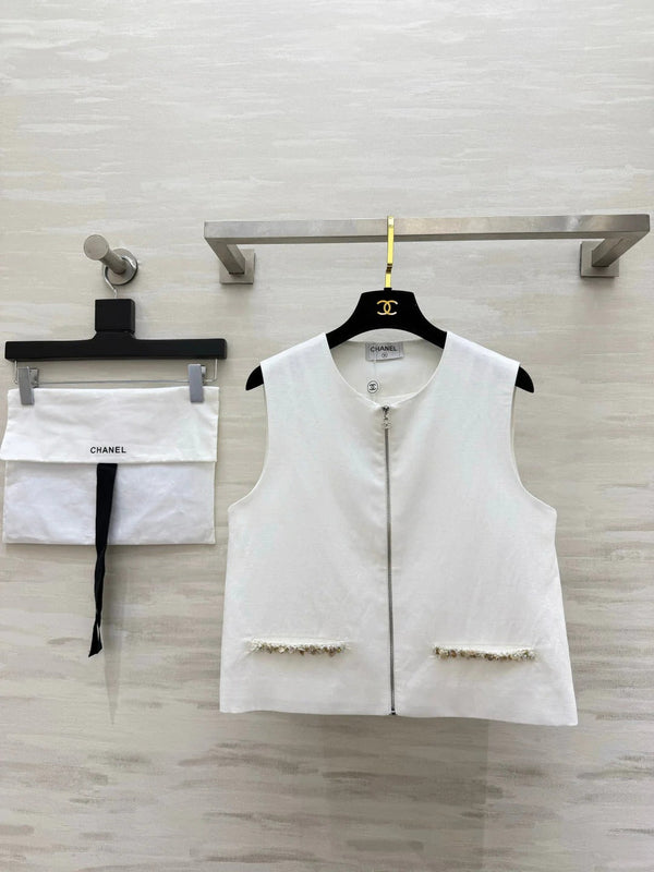 CC 2026 Vest Shirt Cotton-Linen 398793