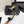 CC 2026 Bow Pearl Sandal Black Sheepskin