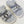Dior 2026 Velcro Slip-on Sandal Grey White Fabric Leather 716904