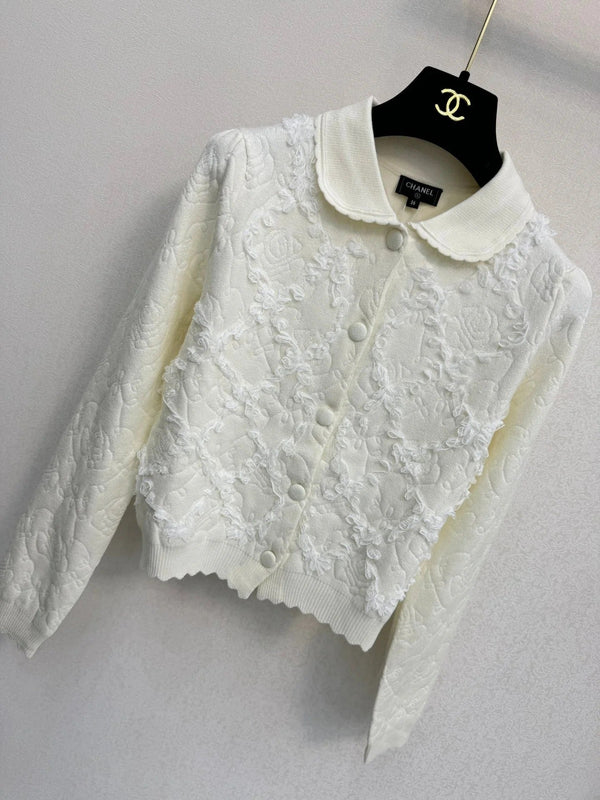 CC 2026 Cardigan Cream-white Wool 424706
