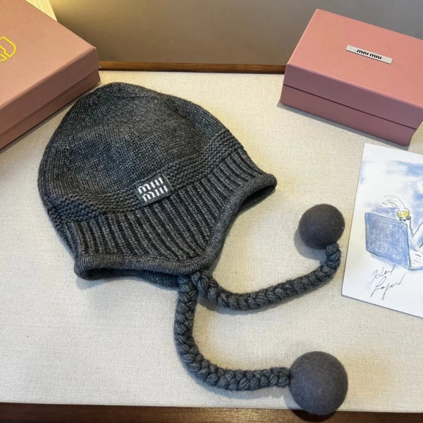 Miu Earflap Cap 437125