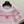 CC 2026 Striped Short-sleeved Shirt Pink White Wool