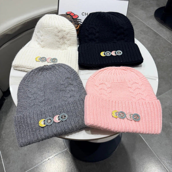 CC Wool Hat With "COCO" Word 435054