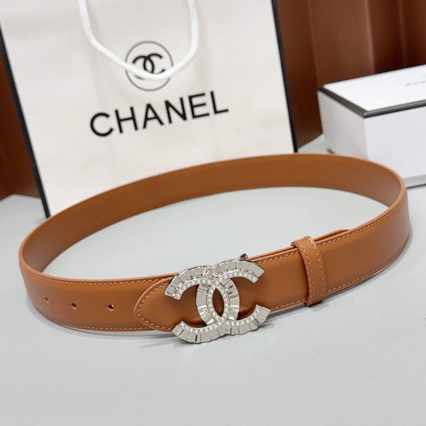 CC 2026 Double C Buckle Belt 30m Cowhide